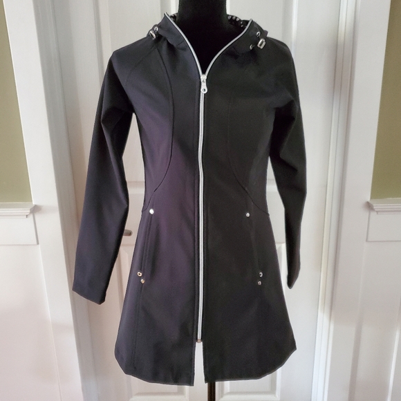 Ortona Gymnastics Black Light Weight Sunice Jacket - Picture 1 of 5